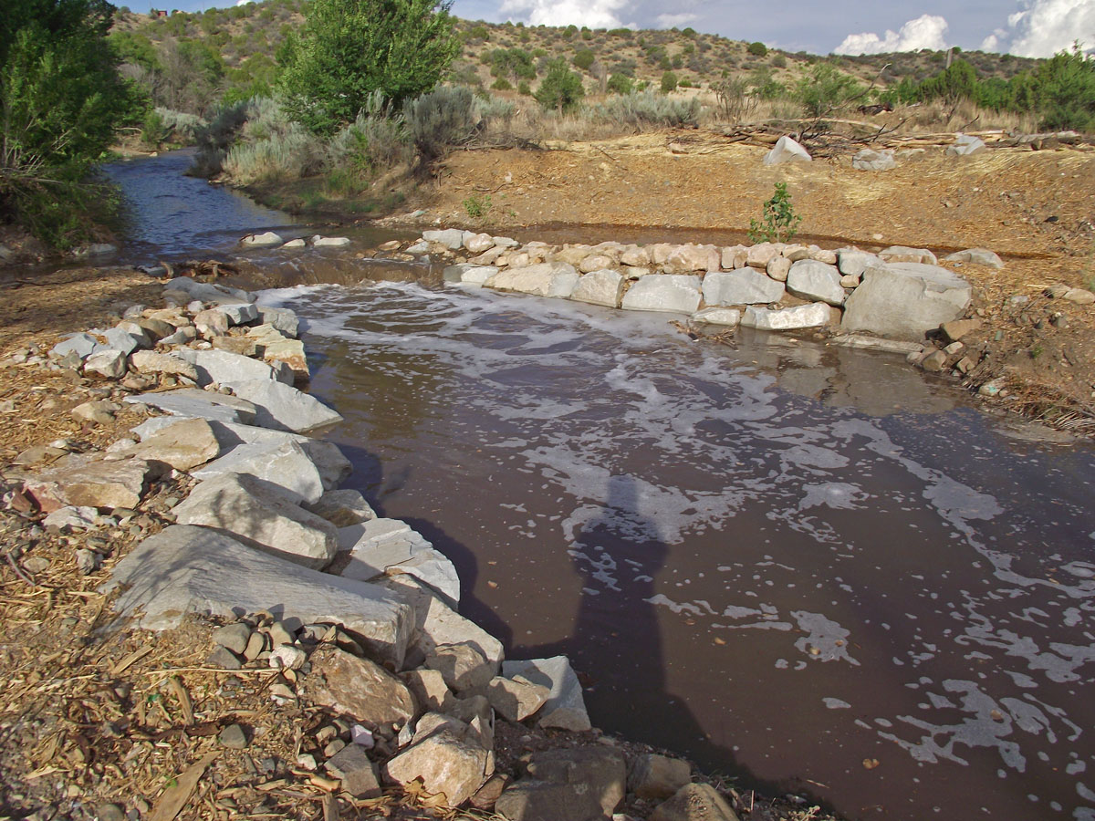 San Vicente Creek project in action