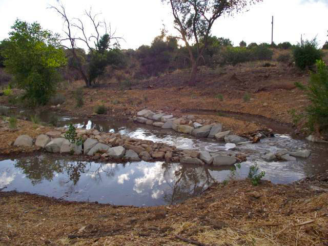 San Vicente Creek project in action