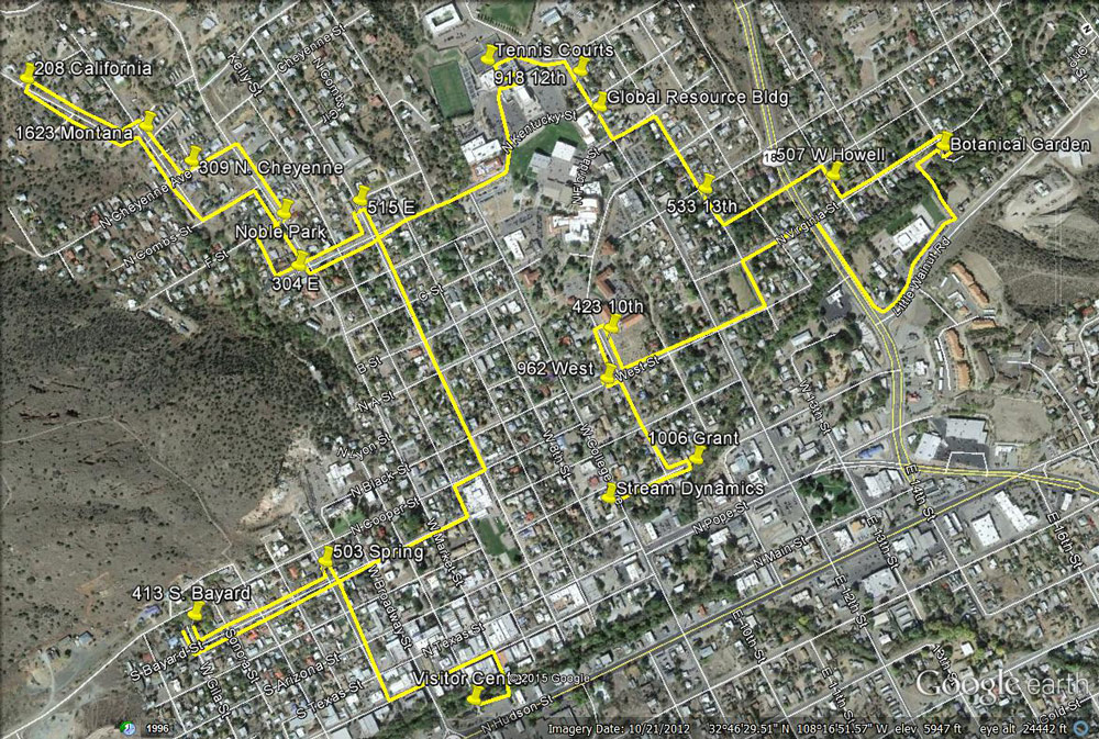 Silver City bike tour