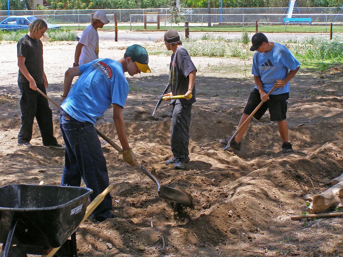 Silva Creek Botanical Gardens stormwater harvesting