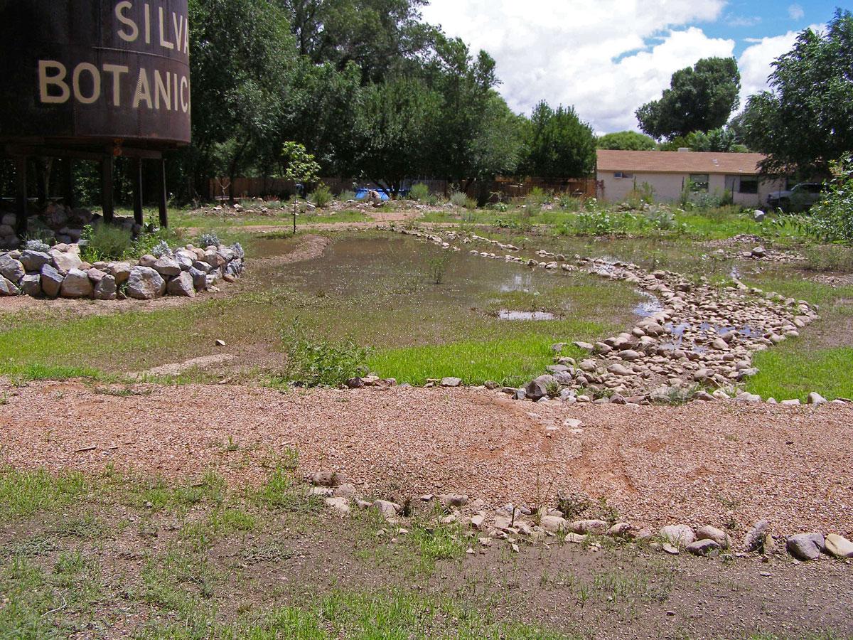 Silva Creek Botanical Gardens stormwater harvesting