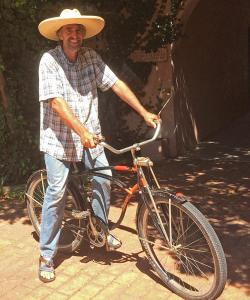 Van on 1958 Schwinn Hornet