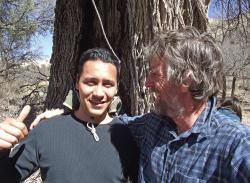 Professor Jose Manuel Sanchez and Van Clothier